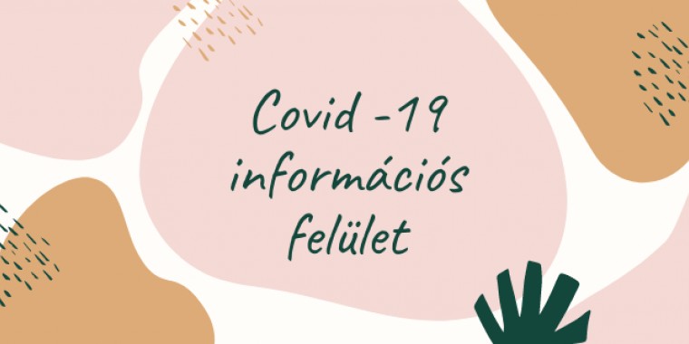 COVID-19 INFORMÁCIÓS FELÜLET