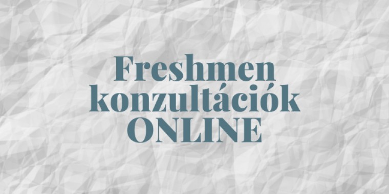 FRESHMEN KONZULTÁCIÓK